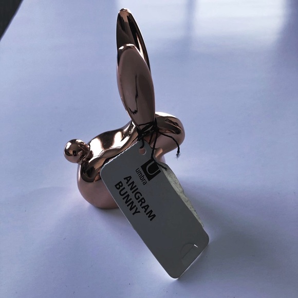 ✨3/$30✨ NWT* UMBRA BUNNY RING HOLDER COPPER - Picture 3 of 3